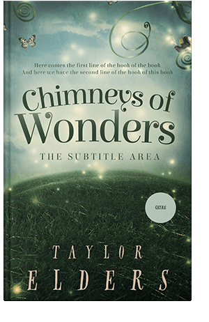 Pre Made Book Cover Pale Leaf