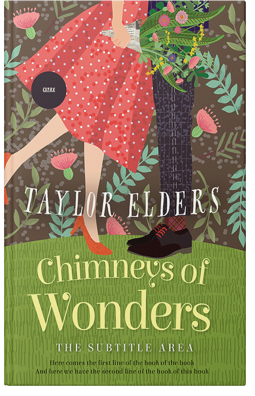 Front view of Premade Romance Book Cover - Sycamore