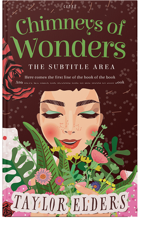 Front view of Paco #6628 - Premade Romance Book Cover