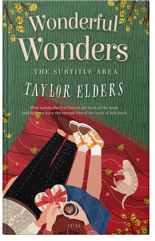 Front view of New York Pink #6629 - Premade Romance Book Cover