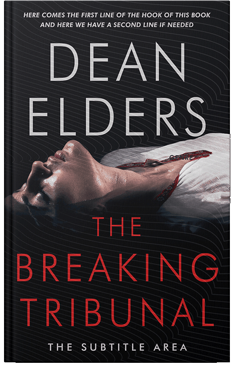 Front view of Oriental Pink #6642 - Premade Mystery & Thriller & Suspense Book Cover