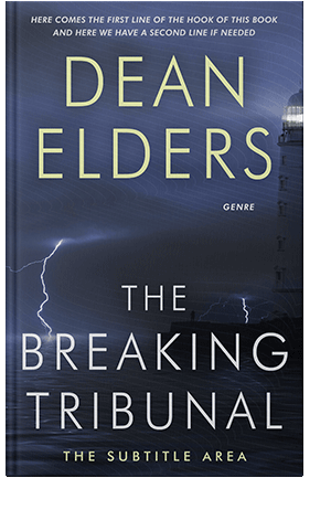 Pre Made Book Cover Ebony Clay