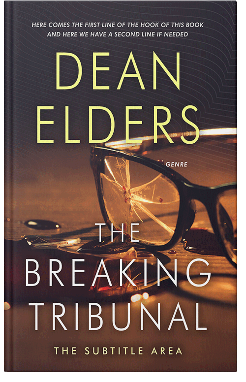 Front view of Premade Mystery & Thriller & Suspense Book Cover - Cocoa Brown