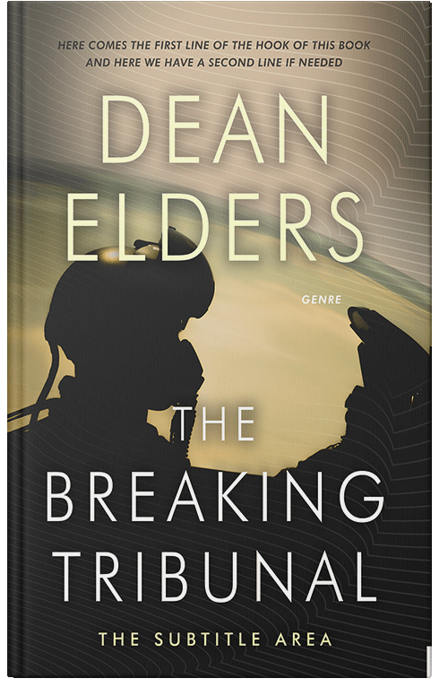 Front view of Pavlova #6648 - Premade Action & Adventure Book Cover