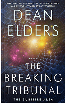 Pre Made Book Cover Steel Gray