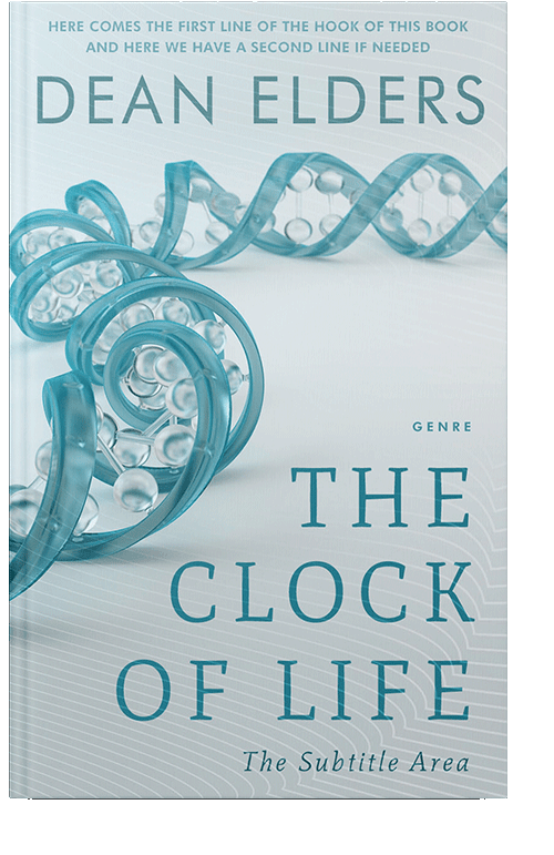 Front view of Geyser #6656 - Premade Science & Nature Book Cover