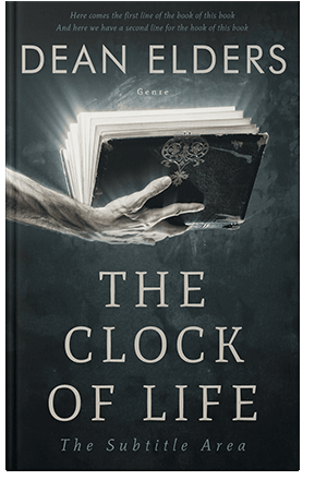 Pre Made Book Cover Outer Space