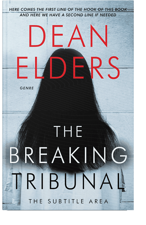 Front view of Woodsmoke #6661 - Premade Horror Book Cover