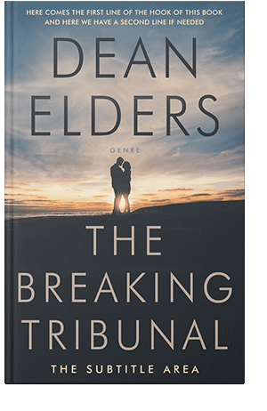 Pre Made Book Cover Coral Reef