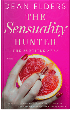 Pre Made Book Cover Vanilla