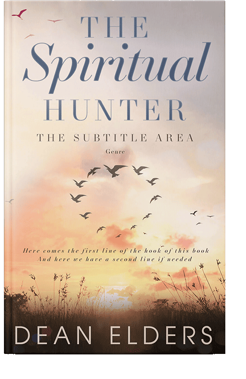 Front view of Almond #6695 - Premade Religion & Spirituality Book Cover