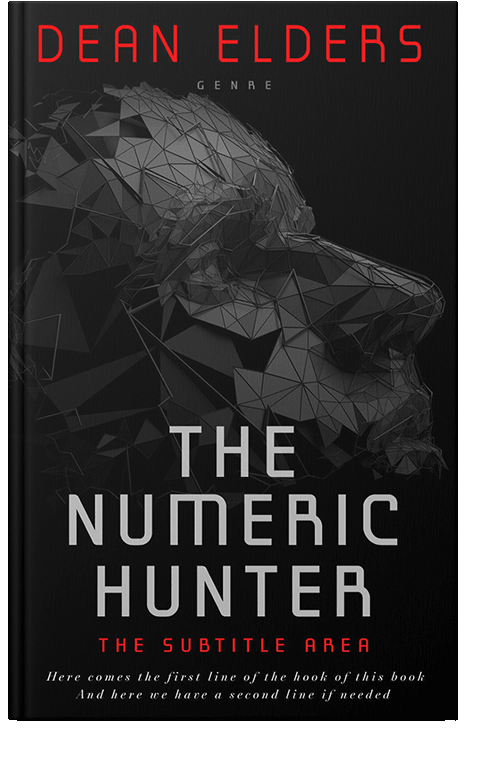 Front view of Cod Gray #6700 - Premade Science Fiction Book Cover | BookCoverZone