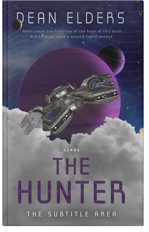 Front view of Premade Science Fiction Book Cover - Martinique
