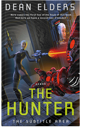 Pre Made Book Cover Shark