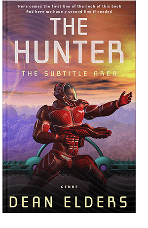 Pre Made Book Cover Copper Rust