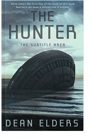 Pre Made Book Cover Outer Space