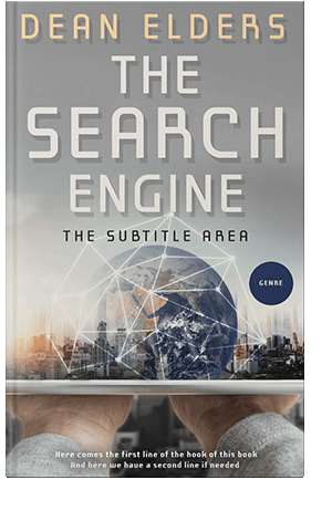 Pre Made Book Cover Star Dust