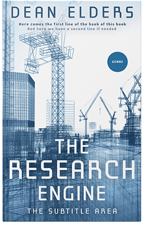 Pre Made Book Cover Wedgewood