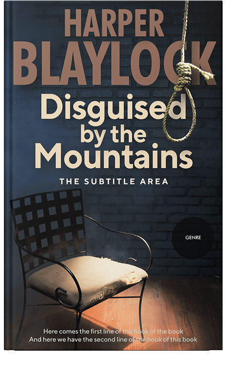 Front view of Shark #6733 - Premade Mystery & Thriller & Suspense Book Cover