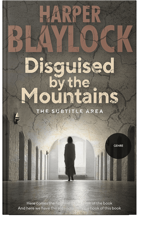 Front view of Armadillo #6734 - Premade Mystery & Thriller & Suspense Book Cover