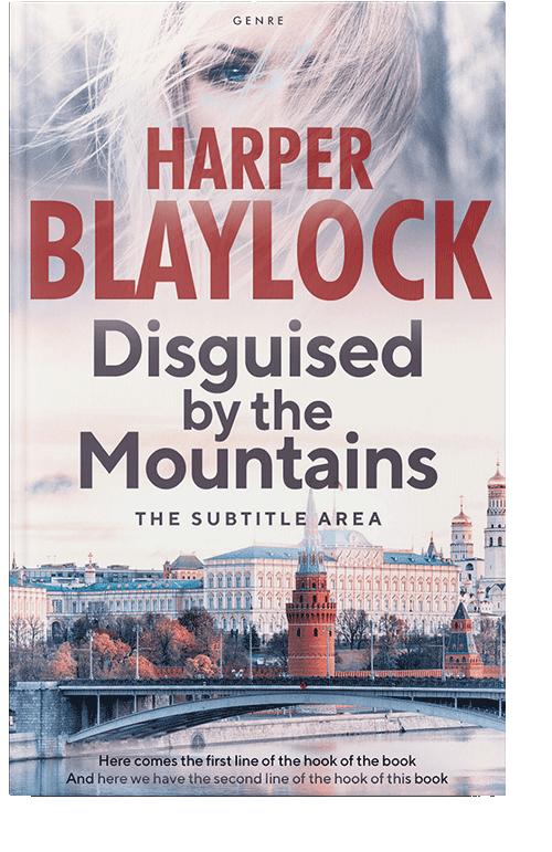 Front view of Ebb #6736 - Premade Fantasy Book Cover | BookCoverZone