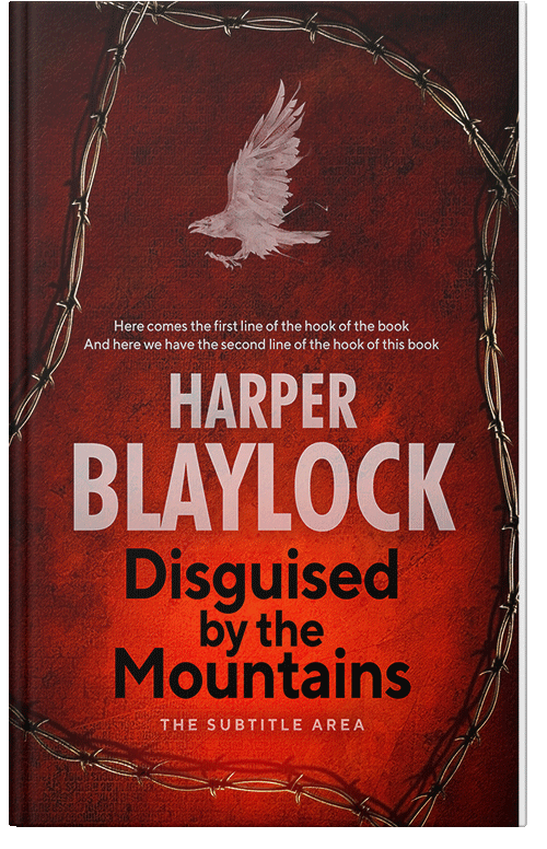 Front view of Premade Mystery & Thriller & Suspense Book Cover - Bulgarian Rose