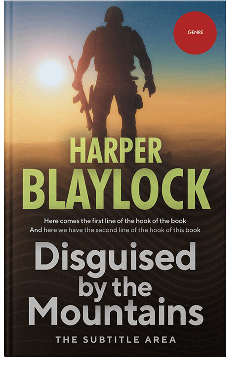 Front view of Tan #6743 - Premade Mystery & Thriller & Suspense Book Cover