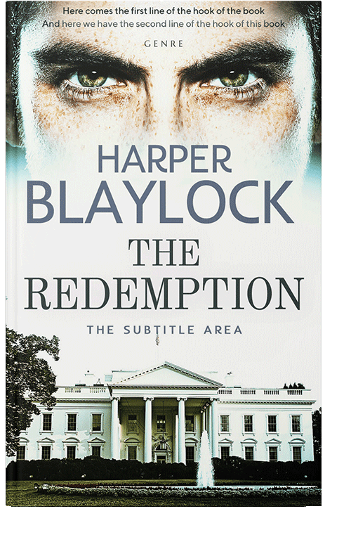 Front view of Green White #6746 - Premade Mystery & Thriller & Suspense Book Cover