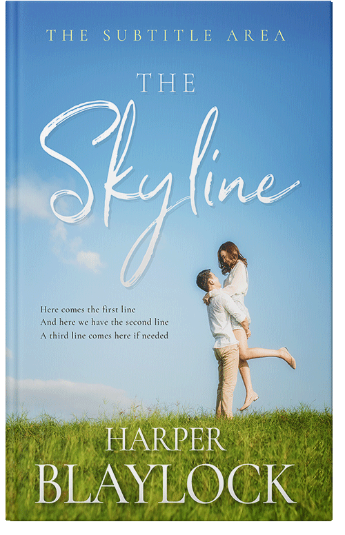 Front view of Premade Romance Book Cover - Ziggurat