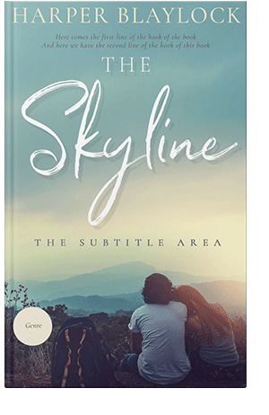 Pre Made Book Cover Cascade