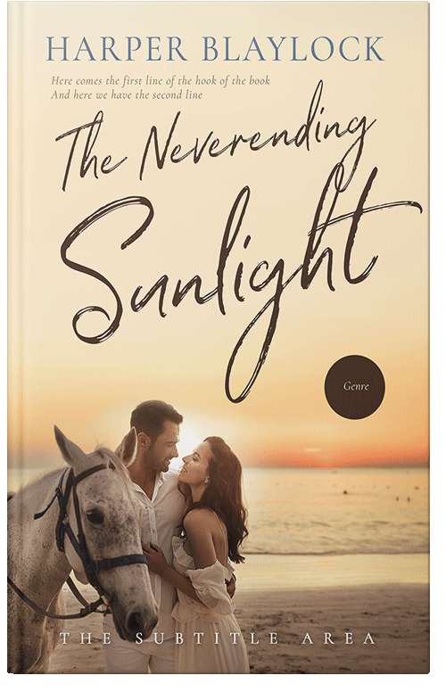 Front view of Givry #6760 - Premade Romance Book Cover