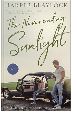 Pre Made Book Cover Satin Linen