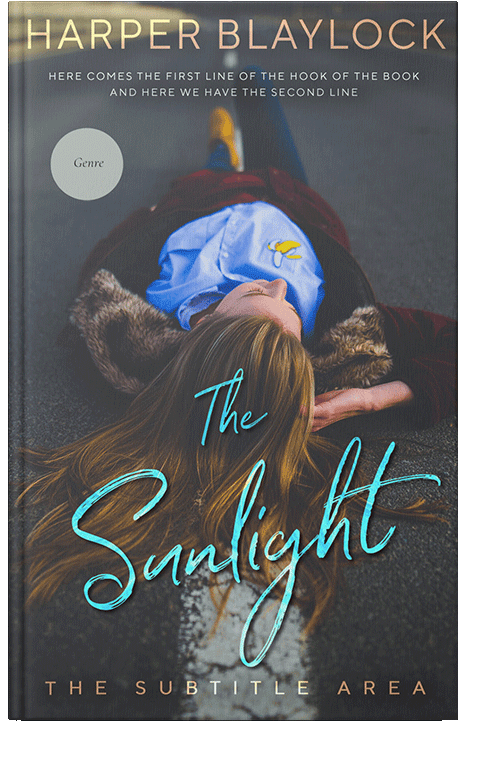 Front view of Ship Gray #6772 - Premade Teen & Young Adult Book Cover