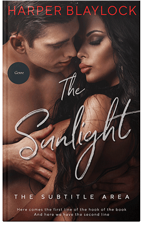 Pre Made Book Cover Old Rose