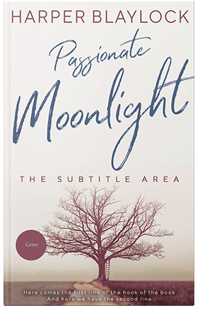 Pre Made Book Cover Spring Wood