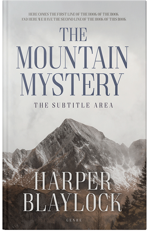 Front view of Kabul #6786 - Premade Mystery & Thriller & Suspense Book Cover