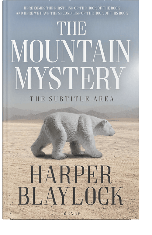 Front view of Cloud #6794 - Premade Apocalyptica Book Cover