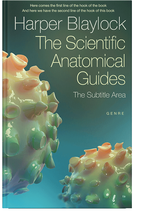 Front view of Mineral Green #6803 - Premade Science & Nature Book Cover