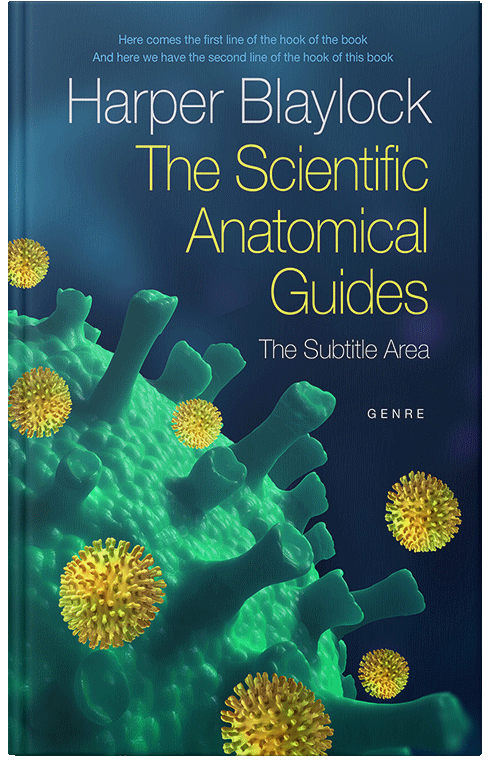 Front view of Premade Medical Book Cover - Tarawera