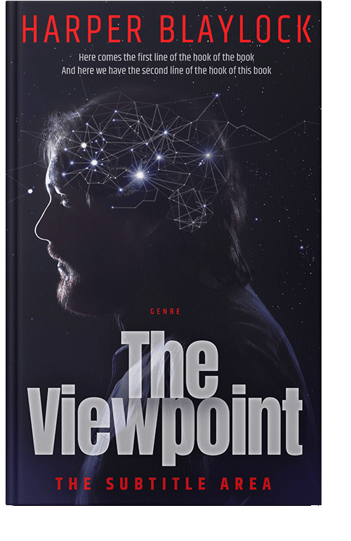 Front view of Ebony #6816 - Premade Health & Mind & Body Book Cover