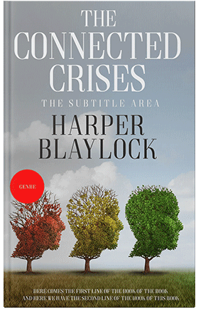 Pre Made Book Cover Gray Chateau