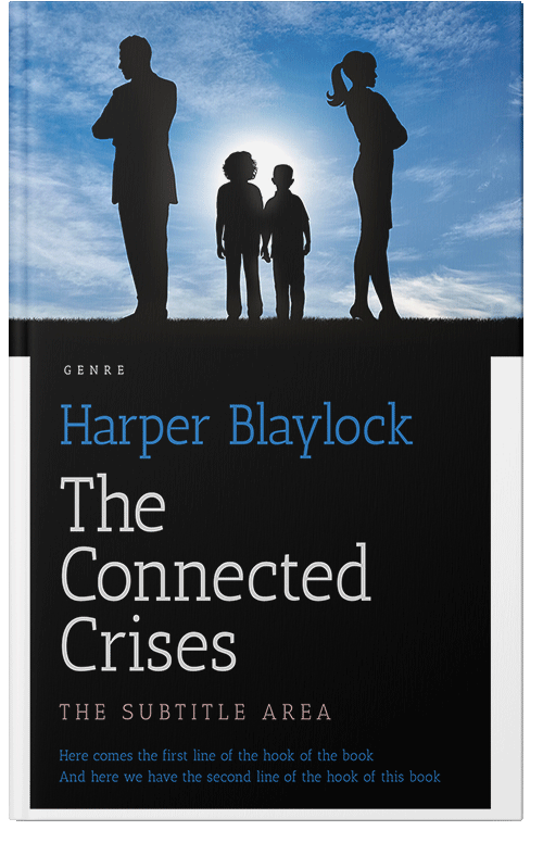 Front view of Premade Family & Parenting Book Cover - Pigeon Post