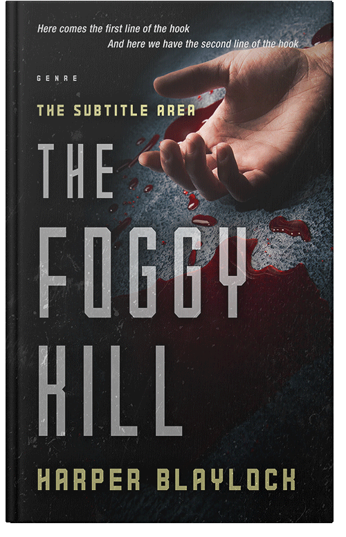 Front view of Premade Mystery & Thriller & Suspense Book Cover - Thatch