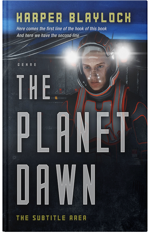 Front view of Premade Apocalyptica Book Cover - Tide