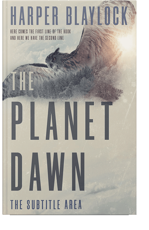 Front view of Swirl #6859 - Premade Mystery & Thriller & Suspense Book Cover