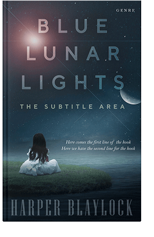 Pre Made Book Cover Gable Green