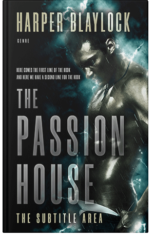 Pre Made Book Cover Green Spring