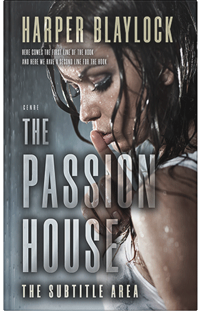 Pre Made Book Cover Thunder