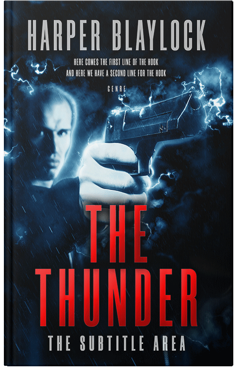 Front view of Premade Mystery & Thriller & Suspense Book Cover - My Pink