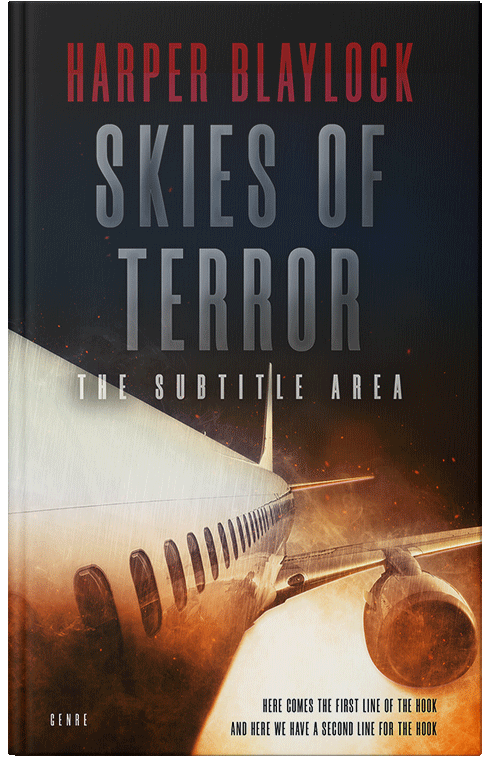 Front view of Brandy #6908 - Premade Apocalyptica Book Cover